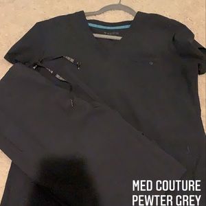 Med Couture scrub set ( includes top and bottom )
